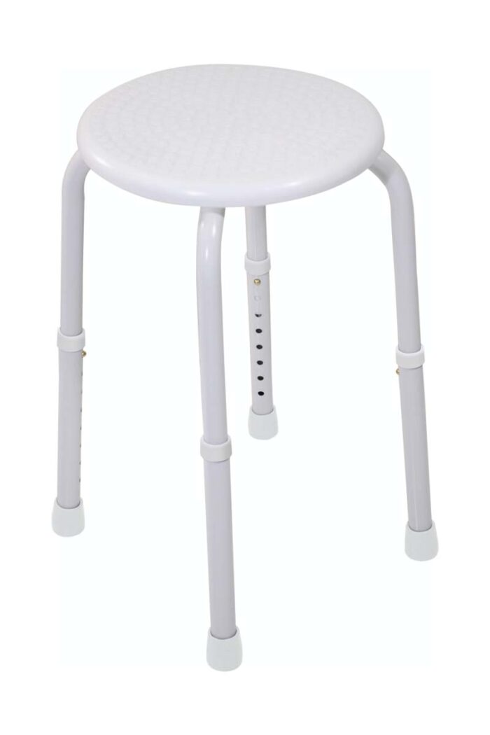 Adjustable Round Stool Red, Blue, White