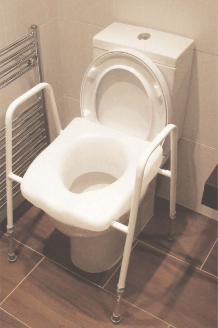 President Toilet Seat And Frame - Height Adjustable Only - Image 2