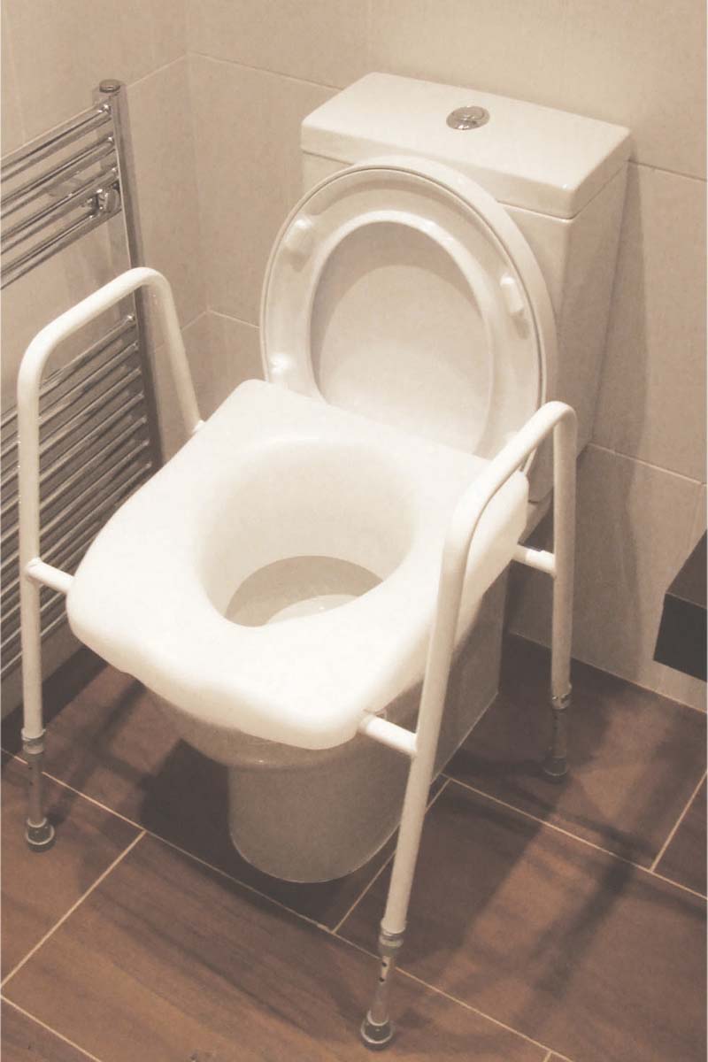 Toilet frame sales with seat