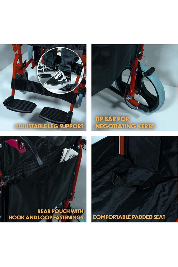 Transit Wheelchair Hammerite - Image 3