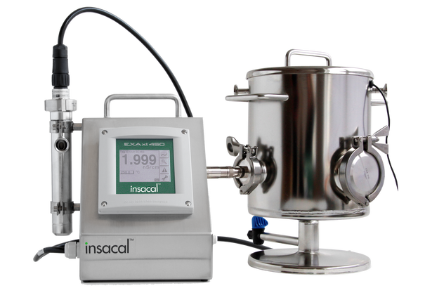 An Insacal tank used for conductivity calibration