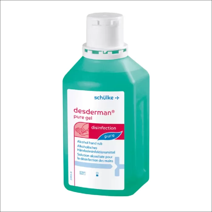 Desderman Pure Gel Bottle - Antiseptic Hand Sanitizer