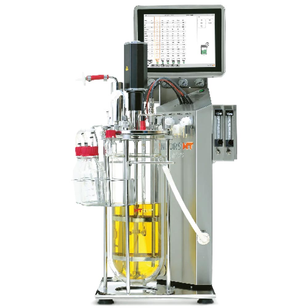 Infors HT Bioprocessing trend-setter for 55 years Bioreactors, shaker incubators, bioprocess control software Labfors 5 bioreactor Up to 14 ports for sensors Digital or analog sensors Up to 4 gases (air, N2 , O2 and CO2 ) Eve bioprocess platform software