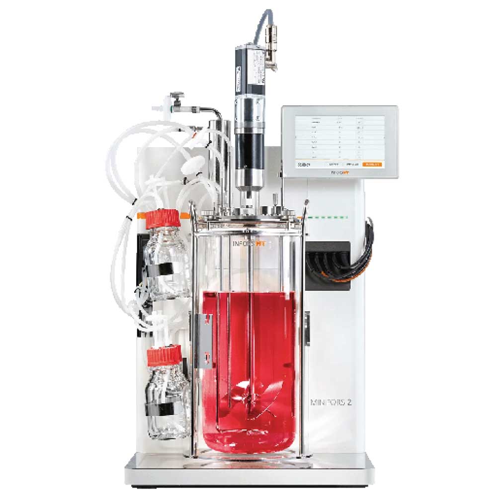 Infors HT Bioprocessing trend-setter for 55 years Bioreactors, shaker incubators, bioprocess control software The Minifors 2 bioreactor Compact, user-friendly bioreactor Starts working after a mere 10 minutes.