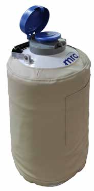 An MRC Liquid Nitrogen Containers