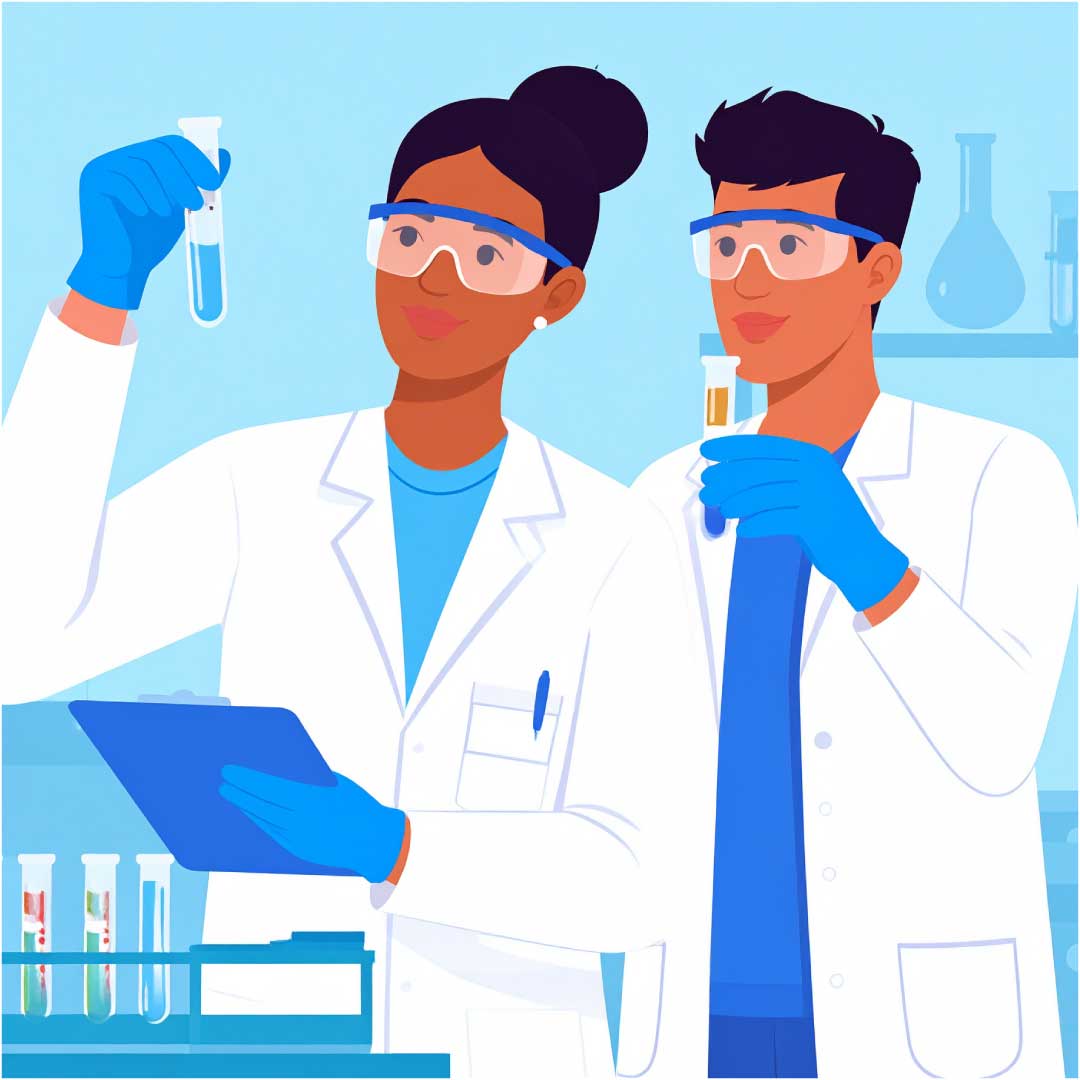 sample tubes & lab instruments