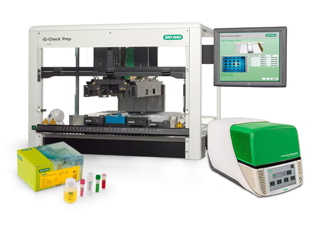 PCR food testing solutions