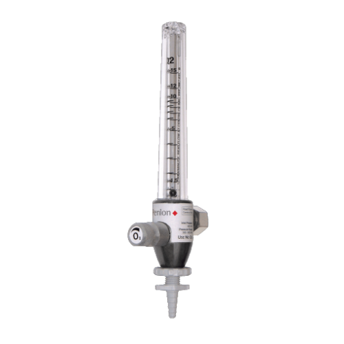 Penlon IV drip regulator with a vertical graduated chamber and control knob for adjusting infusion flow rate?